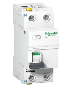 Wyłącznik różnicowy; Iznam: 80A; Iróżn: 30mA; Bieguny: 2; 400V; IP20