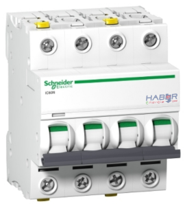 Wyłącznik nadprądowy 4P B 16A 6kA AC iC60N-B16-4 A9F03416