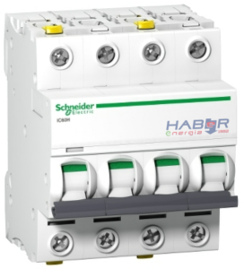 Wyłącznik nadprądowy 4P D 32A 10kA AC iC60H-D32-4 A9F08432
