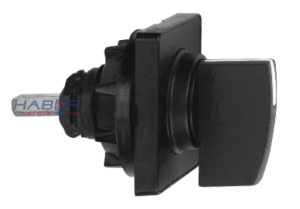 Głowica oper. 45x45mm, kolor czarny-czarny uchwyt- z etyk. bez op., do graw. KAC1H