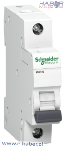 Wyłącznik nadprądowy 1P B 16A 6kA AC K60N A9K01116