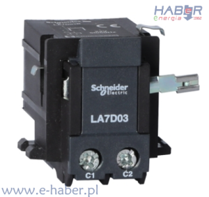 Przekaźnik przeciążeniowy elektroniczny zdalne zatrzymanie 230V AC/DC LAD703M
